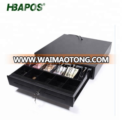 2018 newest factory price safe locking cash Drawer/metal cash drawer for pos HBA-400C