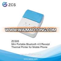 ZCS05 Factory price 58mm bluetooth printer with Android&IOS SDK